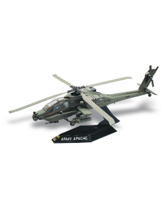 1/72 AH-64 Apache Helicopter, snap fit Revell 11183