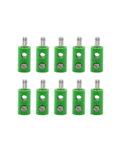 Stekker "Groen", 10 stuks Brawa 3053