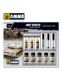 Super pack rust effects set AMMO by Mig 7805