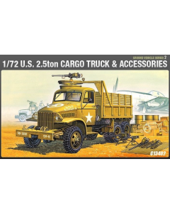 1/72 US 2.5T Cargo Truck & Accessories Academy 13402