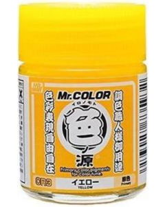 Mr. Primary Color Pigments Yellow Gloss 18ml Mr. Hobby CR3