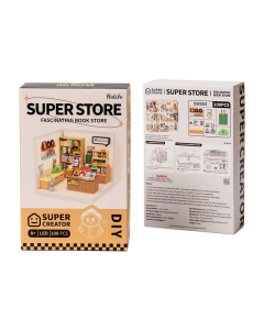 Rolife Super Creator -  Fascinating Book Store Robotime DW004
