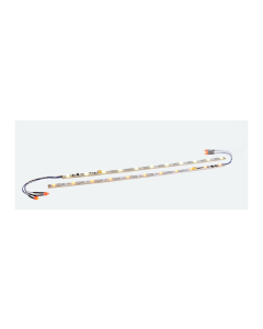 Digitale LED-verlichtingsstrip met geïntegreerde Digital-decoder en achterlicht, 255 mm, 11 LED's, "geel" ESU 50709