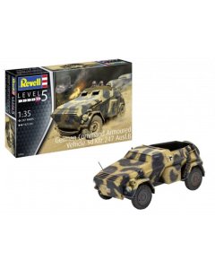 OUTLET - 1/35 German Armoured Command Car Sd. Kfz. 247 Ausf. B Revell 03335