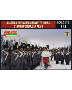 1/72 Austrian Grenadiers Winter Shoulder Arms Strelets-R 206