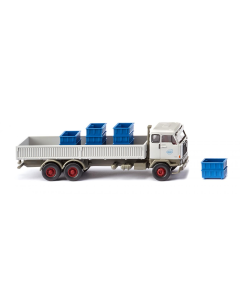 H0 Volvo F88 stalen bakwagen met lading Wiking 046202