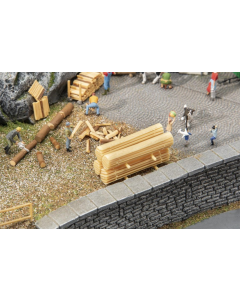 H0 2 stapels planken Faller 180872