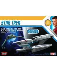 1/1000 Star Trek U.S.S. Grissom / Klingon Bird of Prey (2-Pack) Polar Lights 957