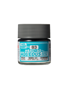 Aqueous Dark Grey 2 Semi-Gloss 10ml (S/J-II) Mr. Hobby H083