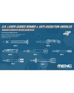1/48 U.S. Laser-Guided Bombs & Anti-Radiation Missiles Meng SPS072