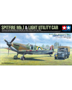 1/48 Spitfire MkI & Light Utility Car Tamiya 25211