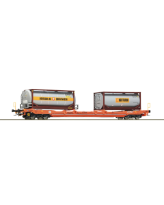 H0 Lagelastwagen type Sdgnss/T5 van Wascosa+ Bertschi Roco 6600067