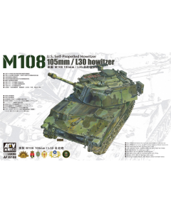 1/35 M108/L30 Howitzer AFV-Club 35108