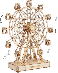 Rolife 3D Wooden Puzzle Ferris Wheel Music Box Robotime TGN01