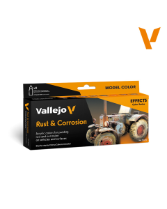 Vallejo Effects - Rust and Corrosion (8x18ml) Vallejo 70262