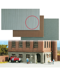 H0 Decorplaat trottoir, flexibel Busch 7401