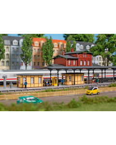 N Stations/Perron accessoires / Bahnhofsausstattung Auhagen 14484