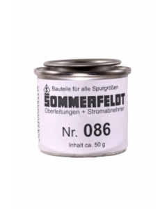Kleur betongrijs RAL 7023 in blik (ca. 50g) Sommerfeldt 086