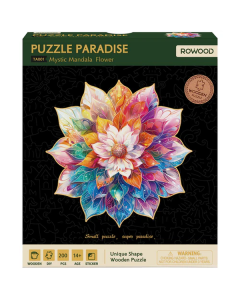 ROWOOD Puzzle Paradise - Mystic Mandala Flower Robotime TA001