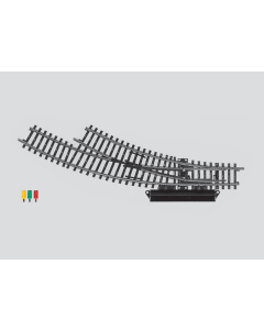 H0 K-Rail Elektrische Meegebogen Wissel Rechts R1/30° Marklin 2269