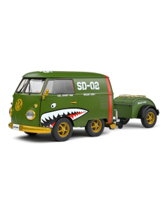 1/18 VW T1 Kool Kombi + aanhanger 1950 Solido 1810901