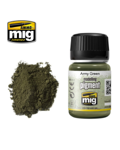 Superfine pigment army green 35 ml AMMO by Mig 3019