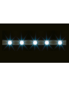 2 Lichtstrips met LED verlichting, wit Faller 180648