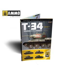 Book T-34 colours camouflage patterns wwii eng. AMMO by Mig 6145M