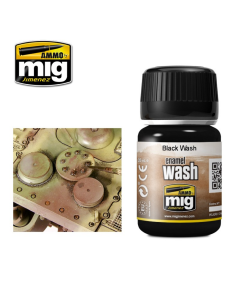 Wash black 35 ml AMMO by Mig 1011