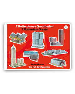 7 Rotterdamse Grootheden (papieren bouwplaten) STRM 01398