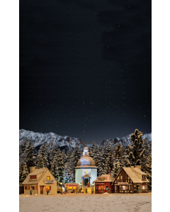 H0  Weihnachtsdorf Vollmer 42413