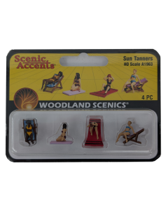 H0 Zonaanbidders (Sun Tanners) Woodland A1963