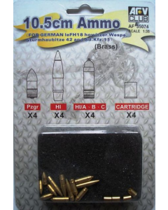 1/35 10.5 cm Ammo (brass) AFV-Club 35074
