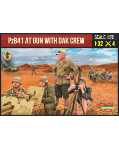 1/72 PzB41 at Gun with DAK crew Strelets-R M158