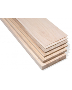 Balsa plank 6mm (10 x 100cm) Isensee BP06