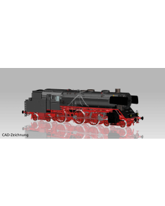 H0 DB Stoomlocomotief BR 62, DC digitaal met sound (NEM658 PluX22) Piko 50702