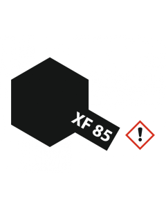 XF-85 Flat Rubber Black 10 ml Tamiya 81785