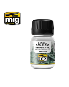 Enamel odourless thinner 35 ml AMMO by Mig 2018