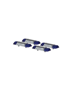 H0 Hella RTK 7, Blauwe Zwaailichtbalken voor Pkw, 4 stuks Rietze 70241
