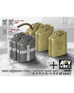 1/35 German Fuel/Water Jerrycan Tank Set AFV-Club 35257