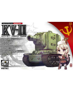 World of Q Tank Series Soviet Heavy Tank KV-II (Q-Series) AFV-Club WQT002