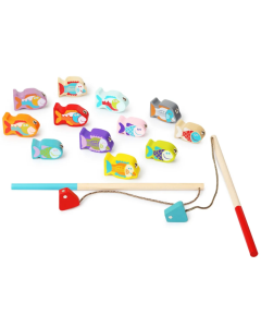 Houten vissenspel Cubika 13739