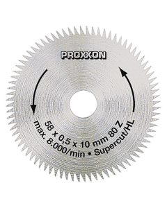 Super-Cut zaagblad ø58mm. voor tafelcirkelzaag FKS/E - FET Proxxon 28014