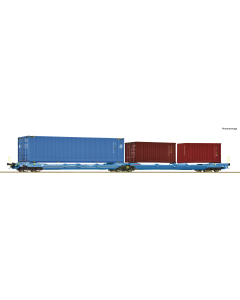 H0 Dubbele draagwagen T3000e+CT Roco 6600036