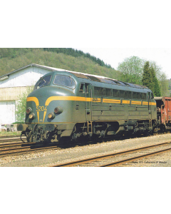 H0 SNCB Dieselloc Rh 202, digitaal sound (PLUX22) Piko 52488