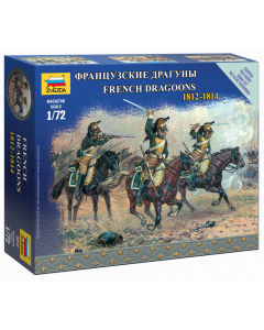 1/72 French Dragoons (1812-1814), snap fit Zvezda 6812