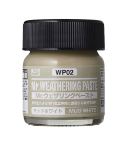 Mr. Weathering Paste Mud White WP-02 Mr. Hobby WP02