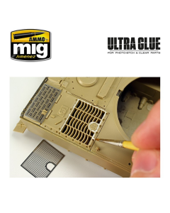 Ultra Glue, Etch Clear Parts 40ml AMMO by Mig 2031