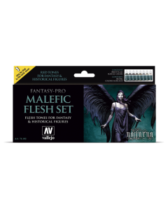 Malefic Flesh Set (Game Colors) (8) Vallejo 74102