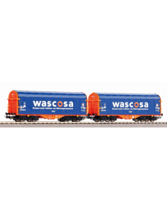 H0 SBB Set Schuifwandwagens Shimms WASCO VI, 2-delig Piko 58396